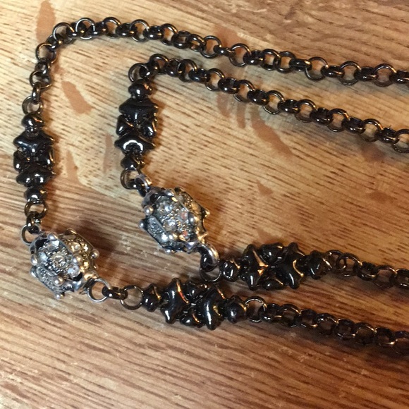 Sergio Gutierrez Black Chrome Necklace - Picture 3 of 4